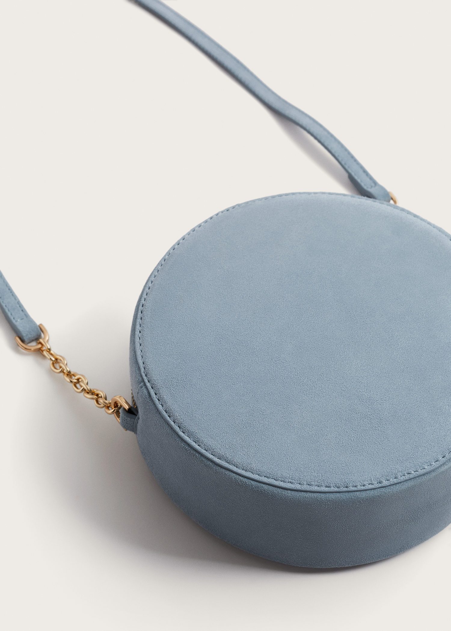 Round leather bag - Image 2