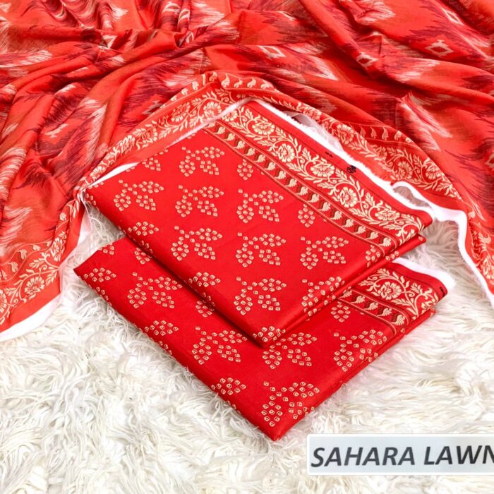Red and Cream