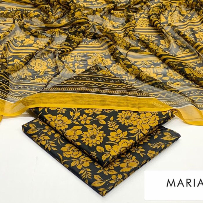 Mustard Yellow and Charcoal Black