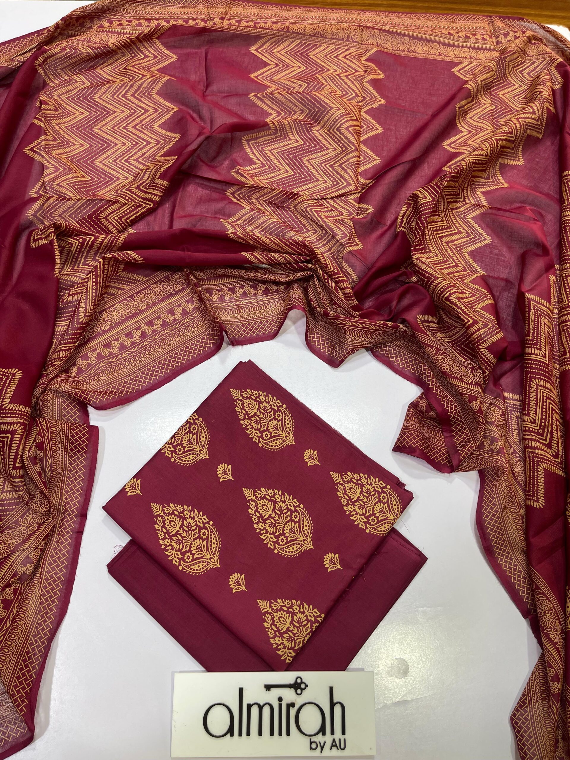 Deep maroon