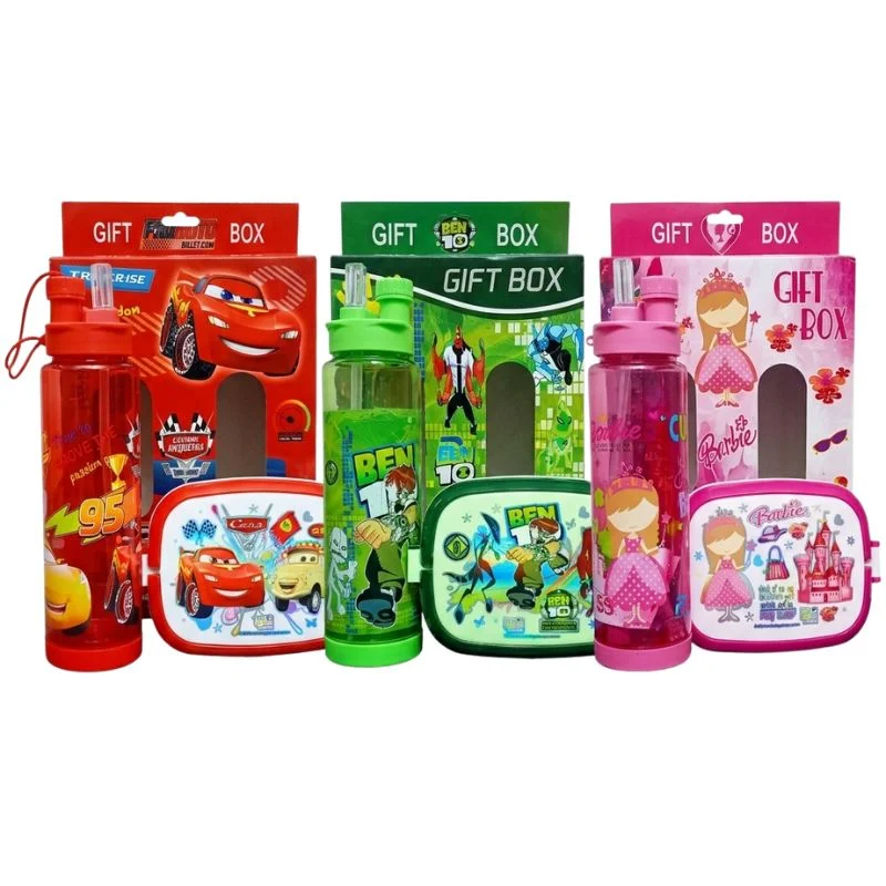 2-in-1 Kids Lunch Box & Water Bottle Set - Image 7