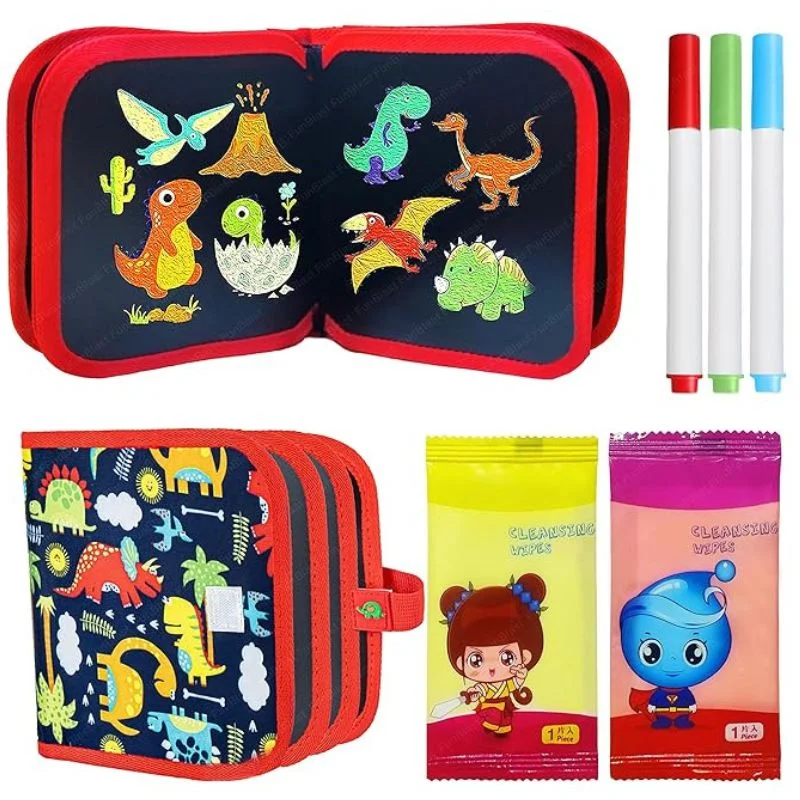 Erasable Doodle Drawing Book for Kids | Random Designs - Image 6