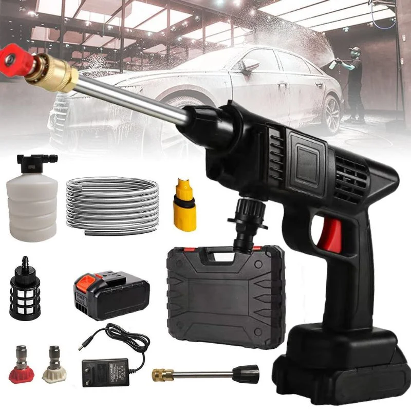 Automatic Cordless Car Wash Spray Gun 48Vf