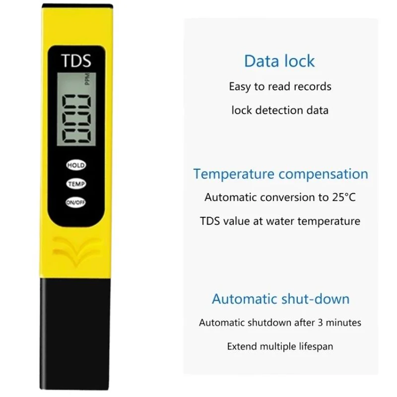 Digital TDS Meter | LCD Water Quality Tester Pen for Drinking Water, RO Systems & Aquariums - Image 2