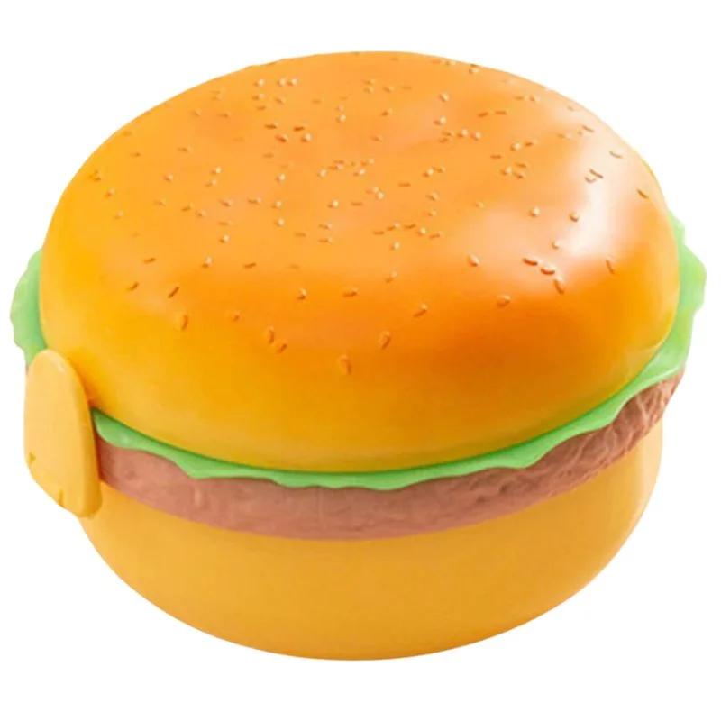 Hamburger Shaped Kids Lunch Box - Image 5