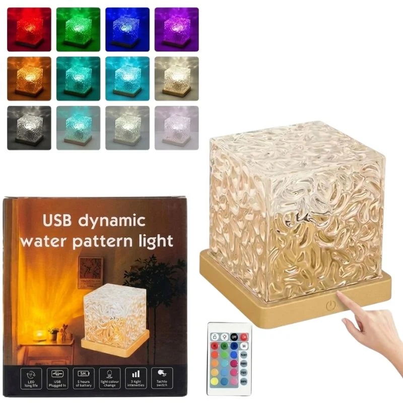 16 Colors Crystal Cube Ambient Light - Image 8