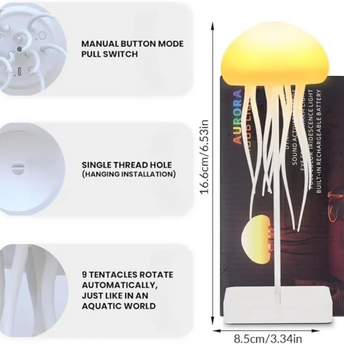 LED Jellyfish Lamp RGB Mood Light