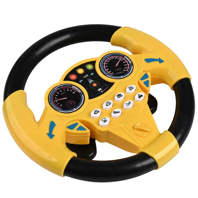 Toy Steering Wheel with Sound Effects for Kids - Image 4