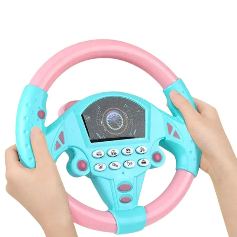 Toy Steering Wheel with Sound Effects for Kids - Image 6