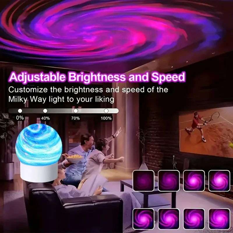 2-in-1 Ocean Wave Projector Light & Northern Aurora Lamp - Image 2