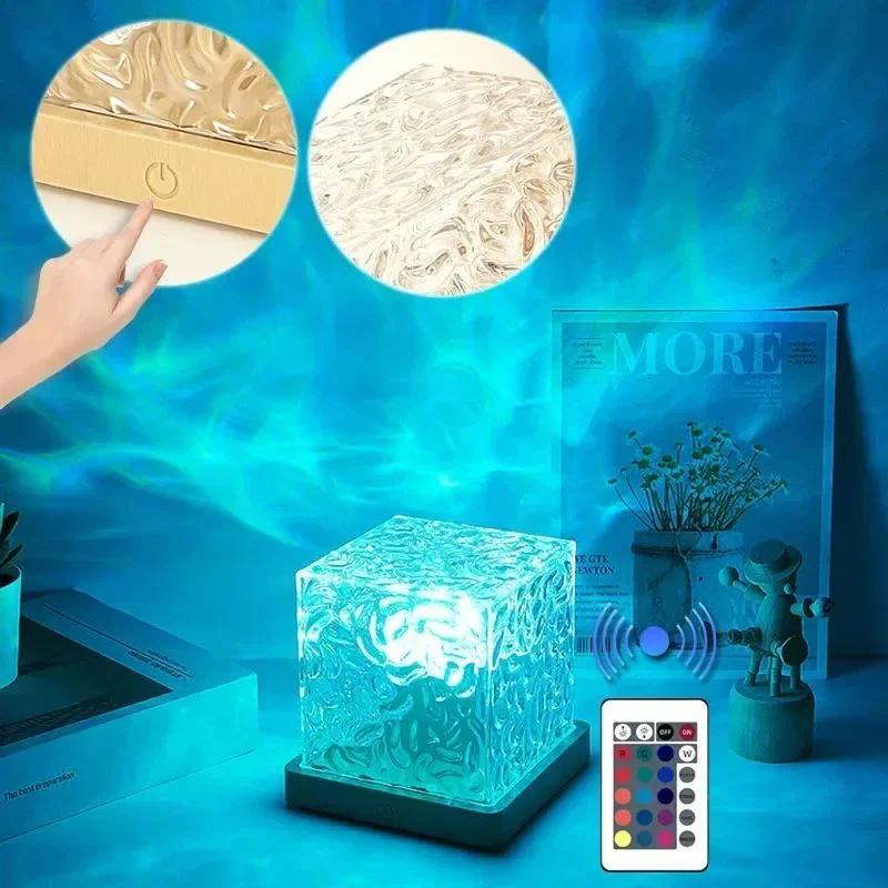 16 Colors Crystal Cube Ambient Light - Image 2