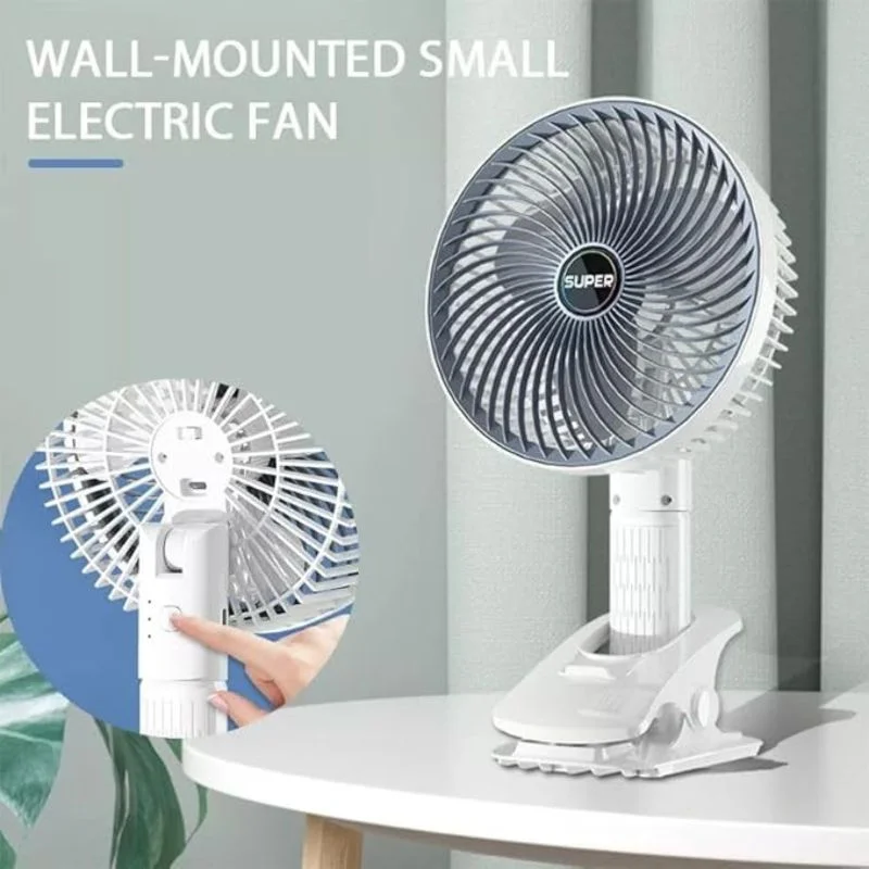 Rechargeable 3-in-1 Clip Fan | 3 Speed Modes - Image 4
