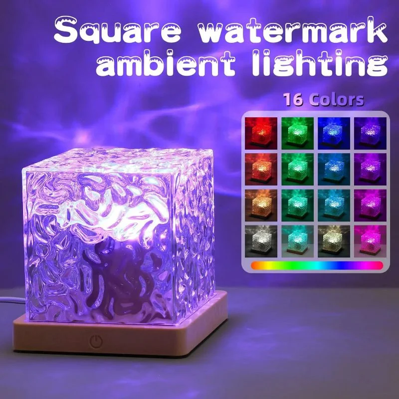 16 Colors Crystal Cube Ambient Light - Image 6