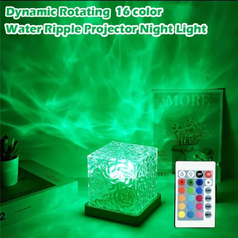 16 Colors Crystal Cube Ambient Light - Image 5