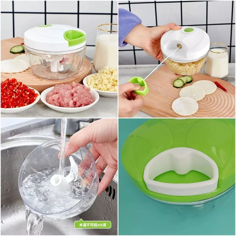 Manual Mini Hand Pull Food Chopper - Image 4