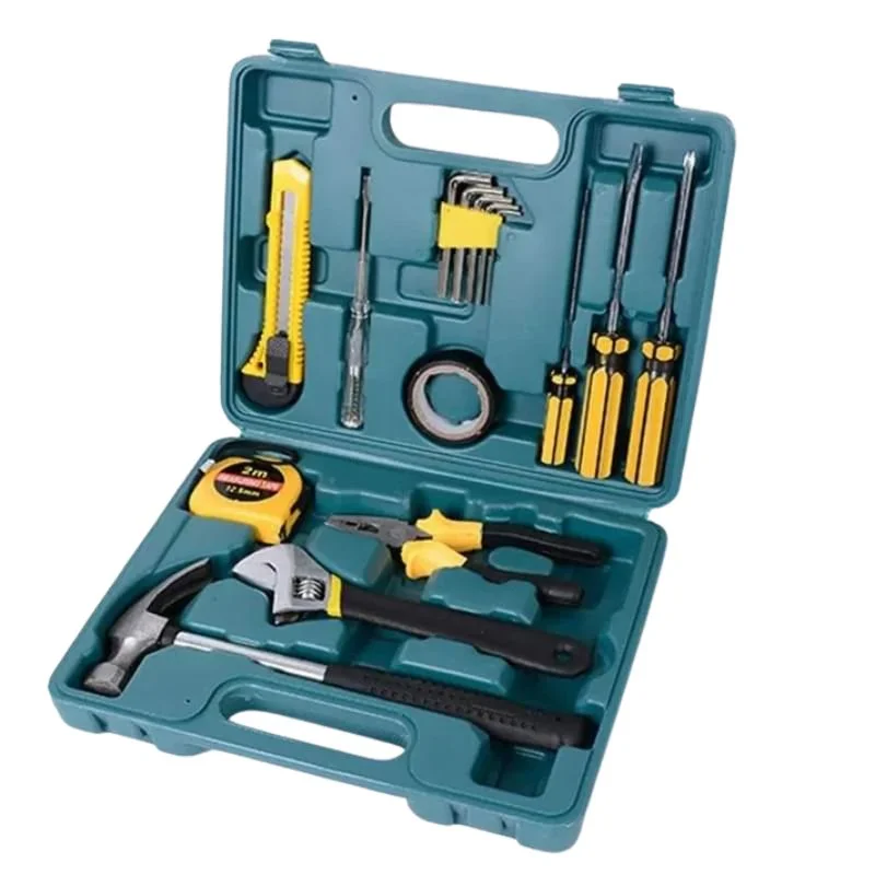 12-in-1 Home Tool Kit | Multi-Purpose Household Repair Tool Set | Hardware Toolkit with Durable Storage Box - Image 2
