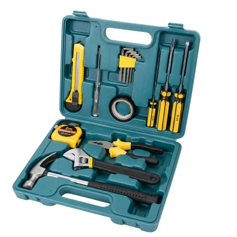 12-in-1 Home Tool Kit | Multi-Purpose Household Repair Tool Set | Hardware Toolkit with Durable Storage Box - Image 6