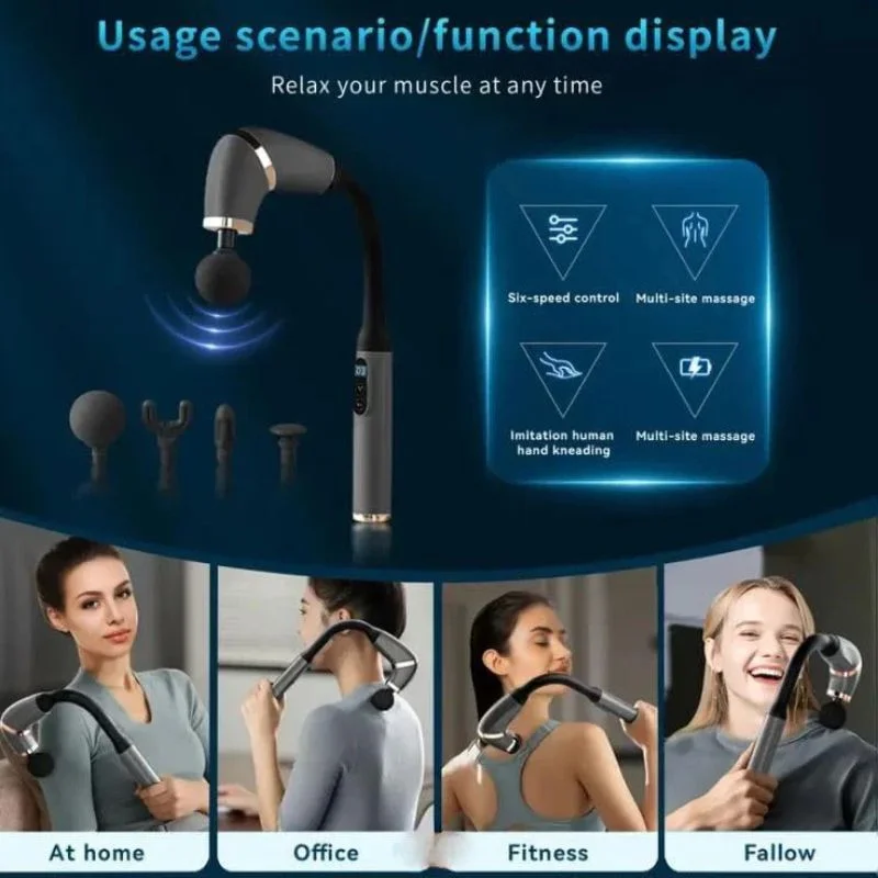 Long Handle Fascial Gun Massager - Image 6