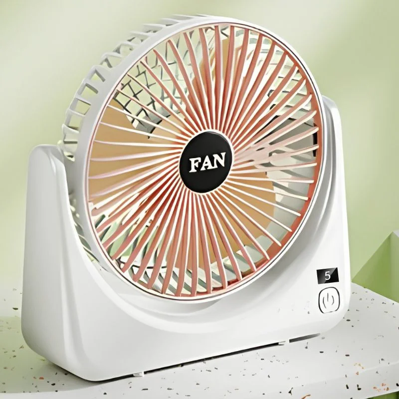 Circular Rechargeable Desktop Fan - Image 3